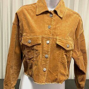 Newbury Kustom Cropped Corduroy Jacket